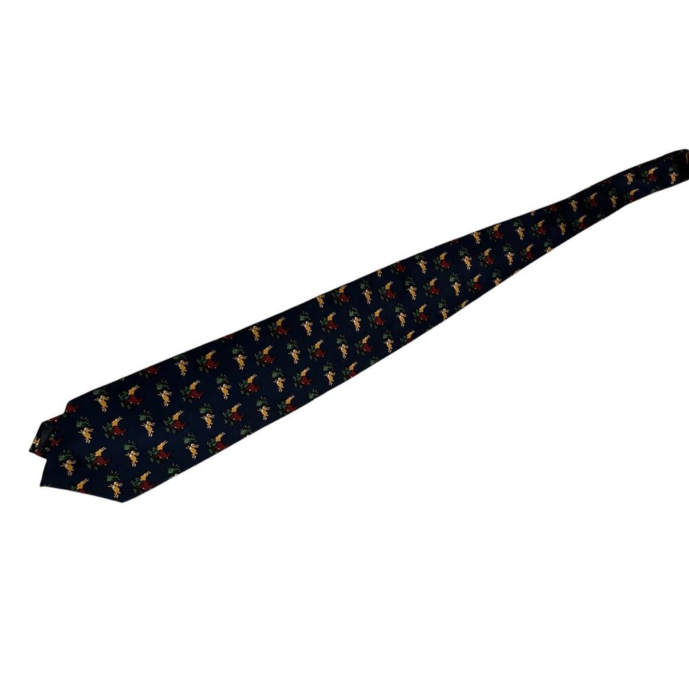 Vintage Gap Navy Bunny Bunnies Spring Easter Men's ties Neckties